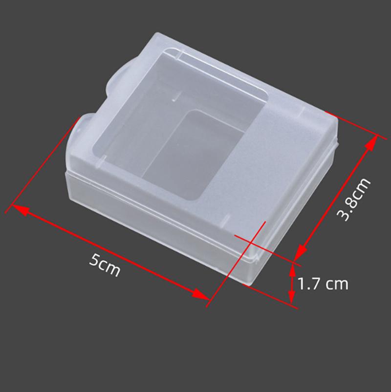 Vỏ hộp lưu trữ bảo vệ pin 2pcs cho anh hùng 10 9 Phụ kiện máy ảnh bảo vệ nhựa