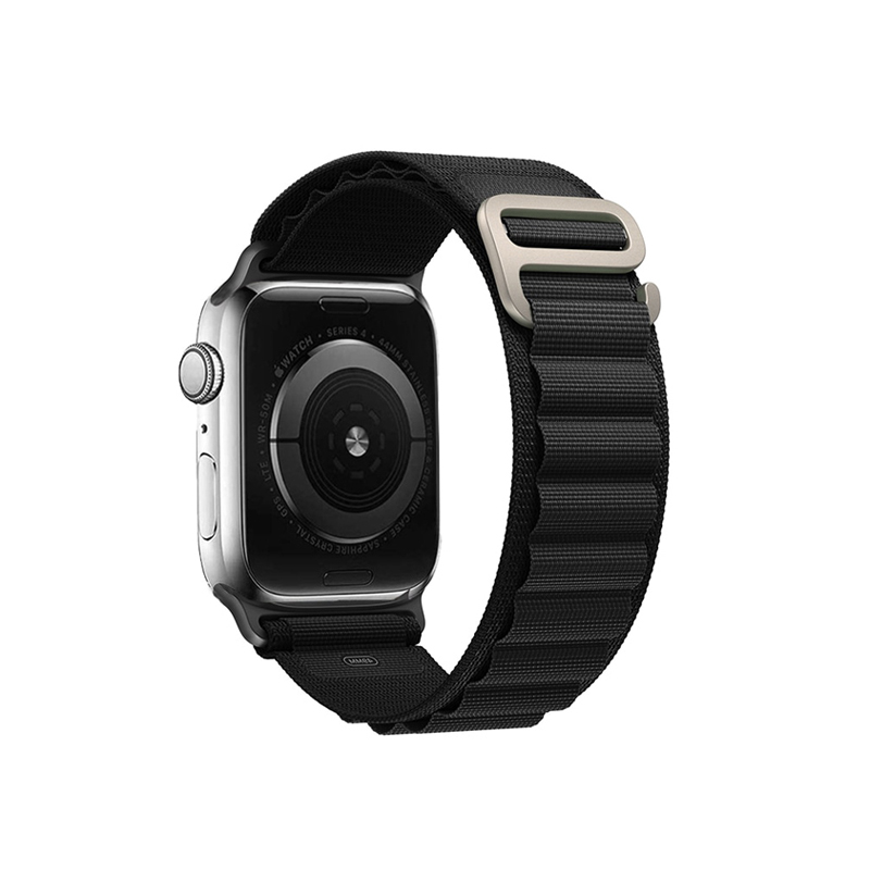 Dây đeo đồng hồ sợi vải sang trọng mềm mại dành cho Apple Watch 49mm 44mm 40mm 45mm 41mm 42mm 38mm 49 44 45 mm Ultra 8 7 6 3 se 8 Handtown - Hàng chính hãng