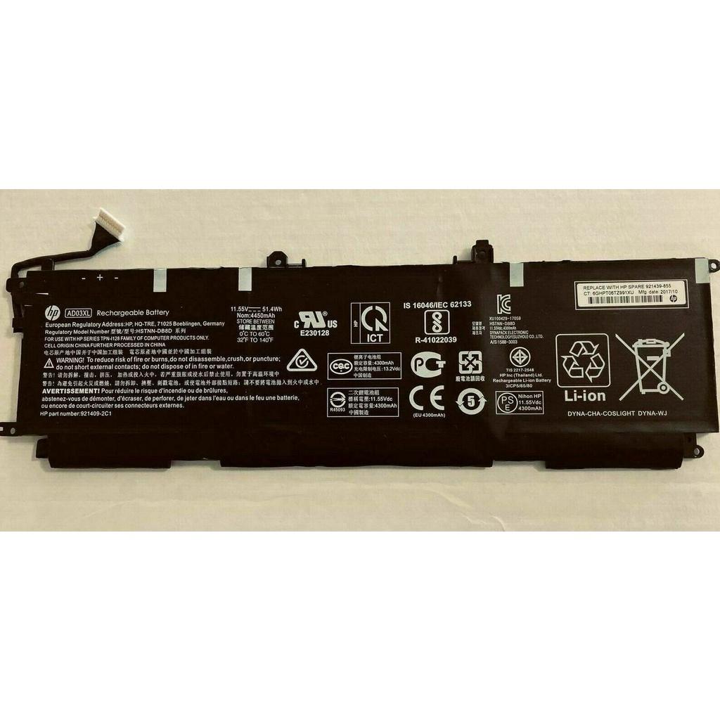 Pin Dùng cho Laptop HP Envy 13-AD 13T-AD 921439-855 921409-271 AD03XL Battery Original