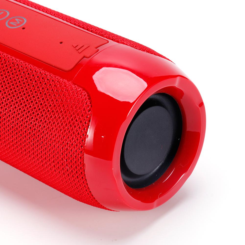 Loa âm nhạc xe đạp leo núi loa âm thanh không dây tương thích Bluetooth Color: Red
