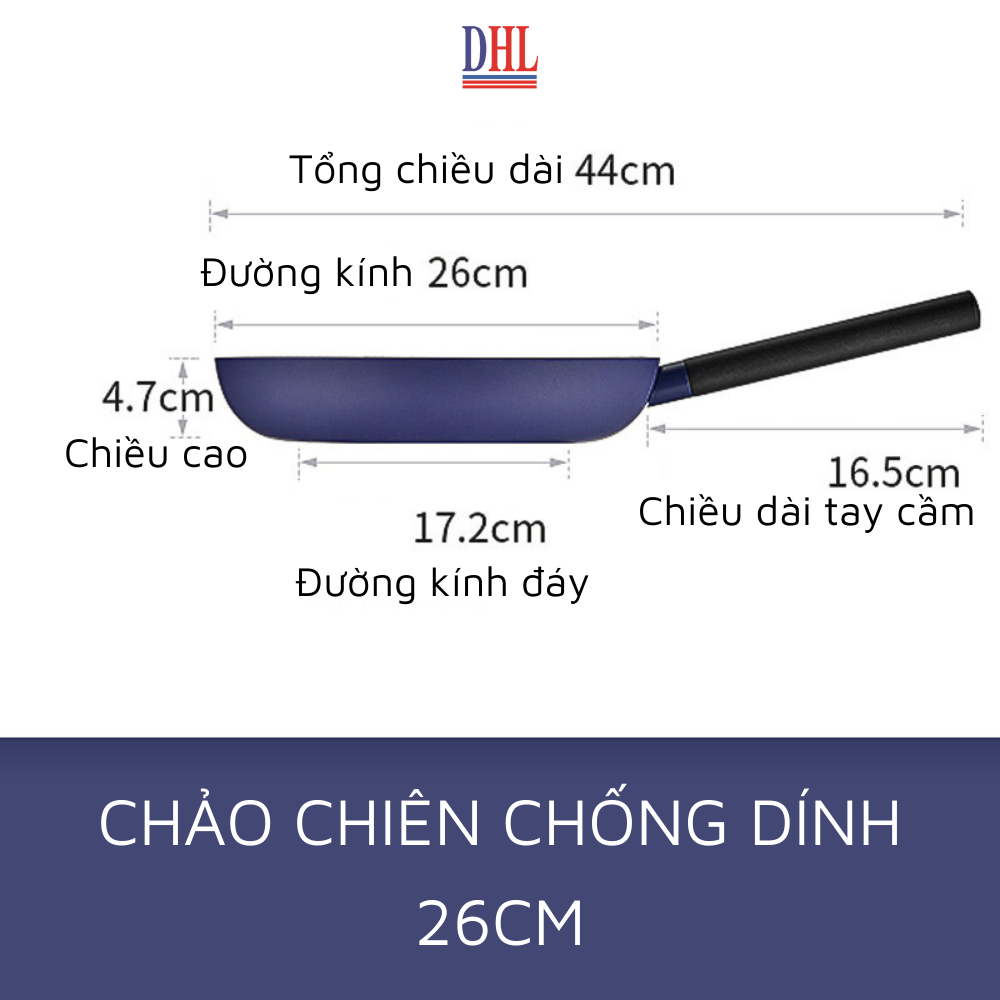 Chảo chông dính vân đá cao cấp hàn quốc Mitomo Cooker King siêu bền- Hàng chính hãng