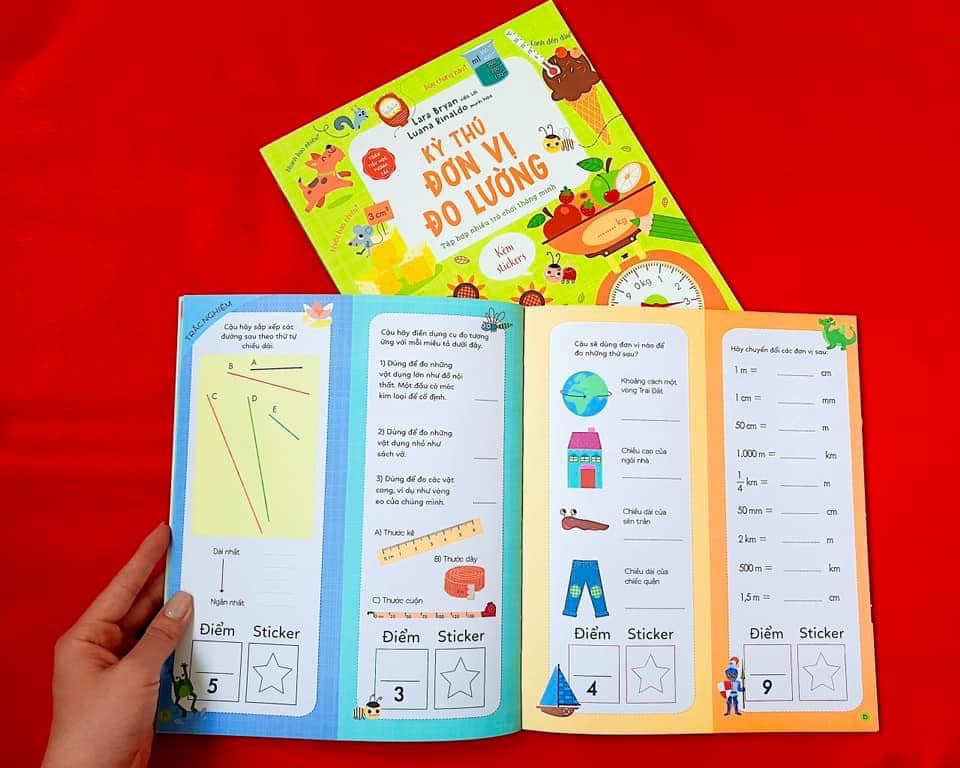 Toán tiêu học tương tác - Kỳ thú đơn vị đo lường - CasaSunshine