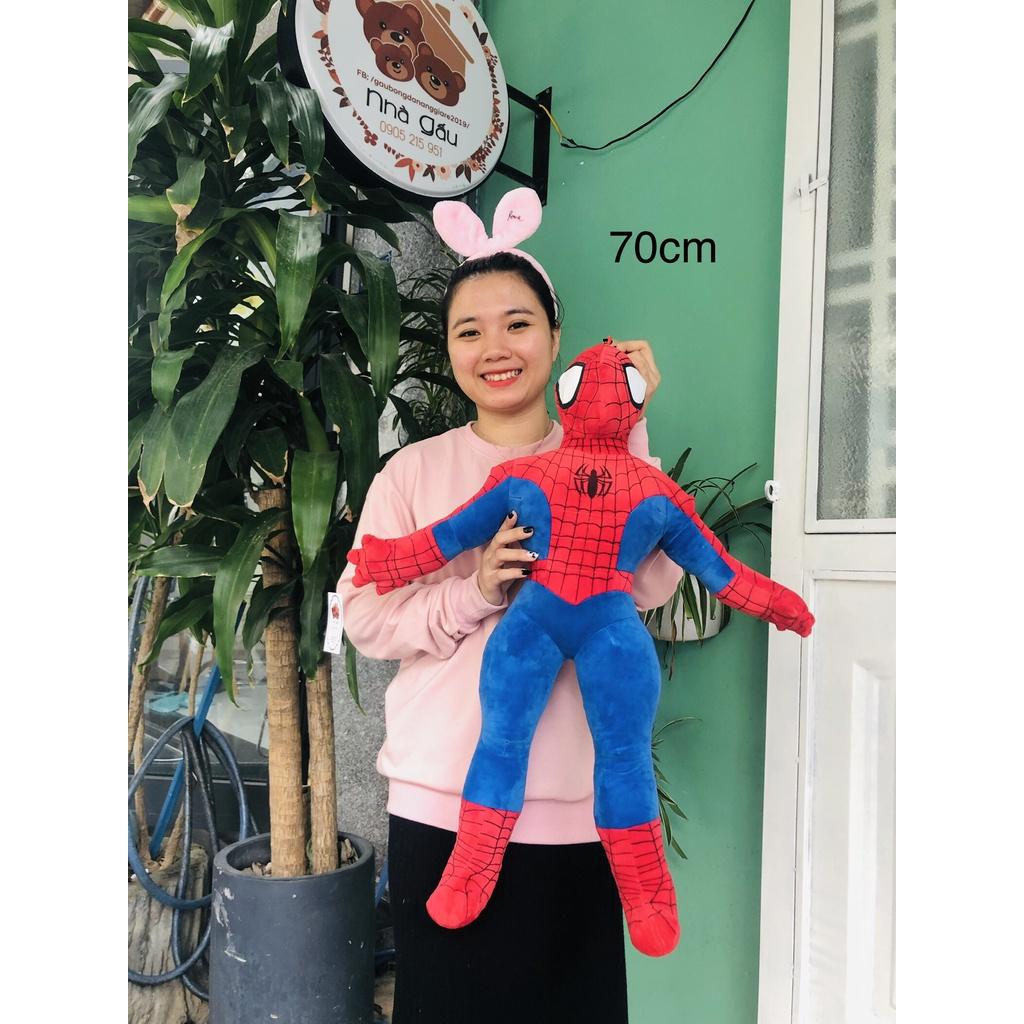 Gấu bông Siêu nhân Spider man Người nhện cao cấp