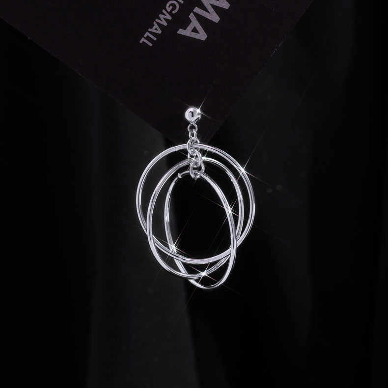 Bông tai nam nữ vòng tròn cá tính Unisex