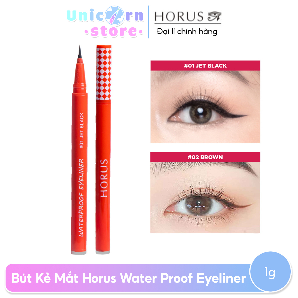 Bút Kẻ Mắt Horus Water Proof Eyeliner 1g