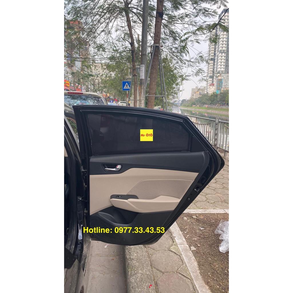 RÈM CHE NẮNG NAM CHÂM CHO XE HYUNDAI ACCENT 2018-2020