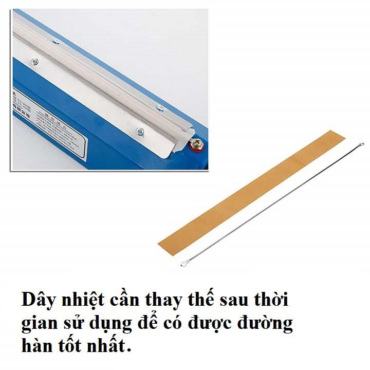 Máy Hàn Miệng Túi Dập Tay PFS - Đường hàn 300x2mm (Vỏ nhựa xanh)