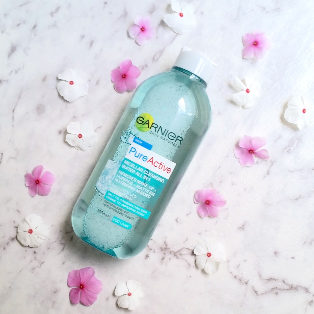 Garnier Pure Active Micellar Cleansing Water - Nước Tẩy Trang Thế Hệ Mới