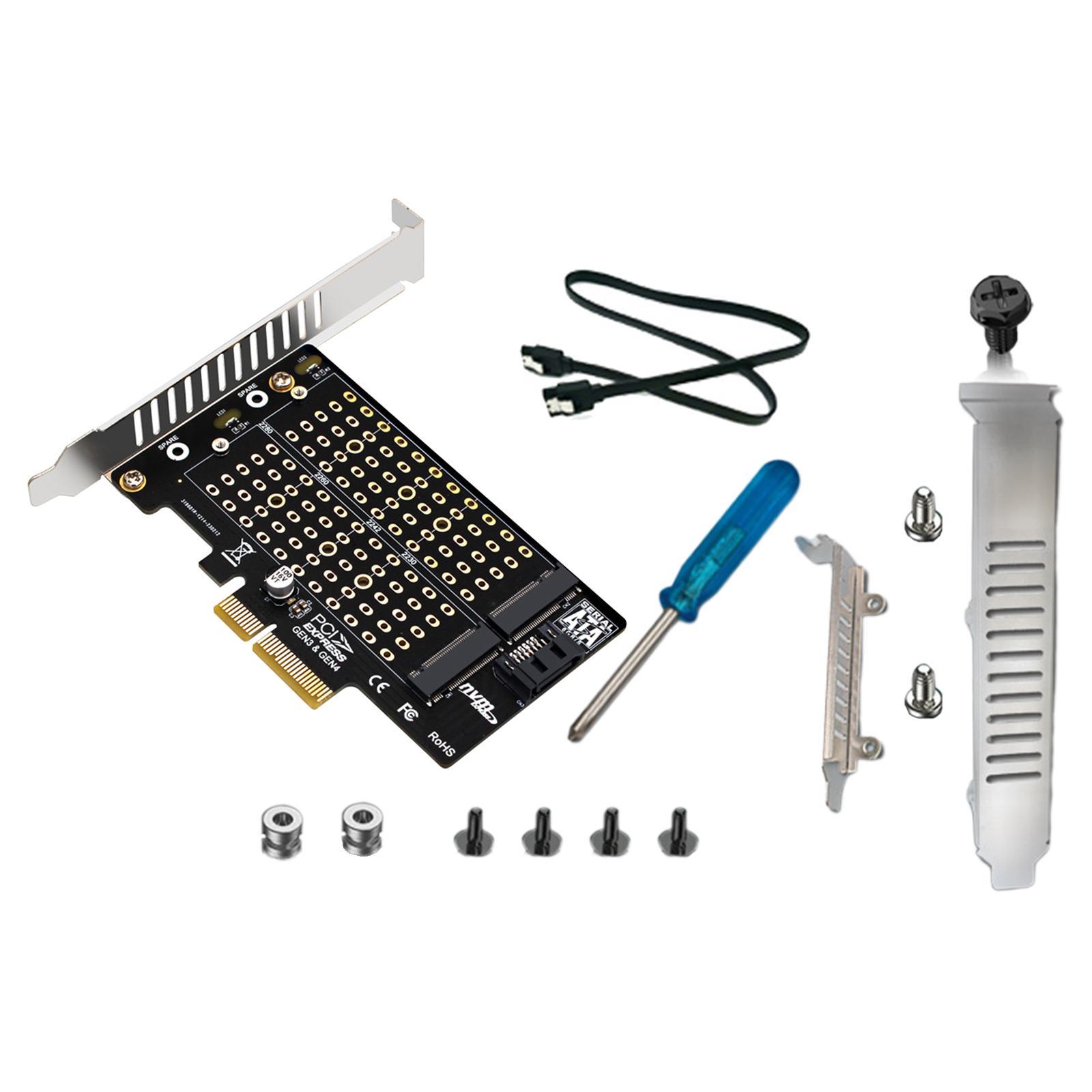 Pcie Adapter Card Desktop PC Installation Lightweight for