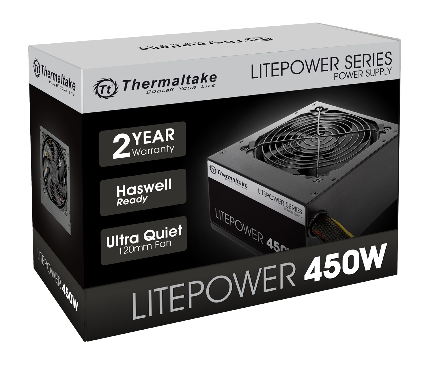 Nguồn Máy Tính Thermaltake Litepower 450W - Hàng Chính Hãng