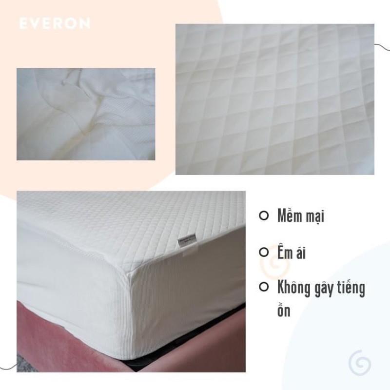 Ga chun chống thấm, bảo vệ đệm Everon 120*190, 150*190, 160*200, 180*200, 200*220 (KÍCH THƯỚC THEO YÊU CẦU