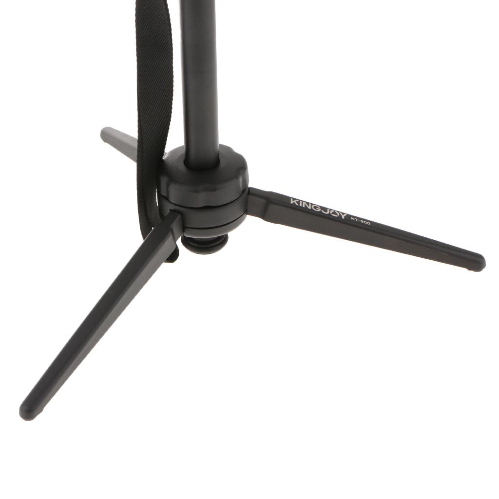 Mini Tabletop Camera Tripod Stand Holder with Ball Head For DSLR SLR Camera - Black