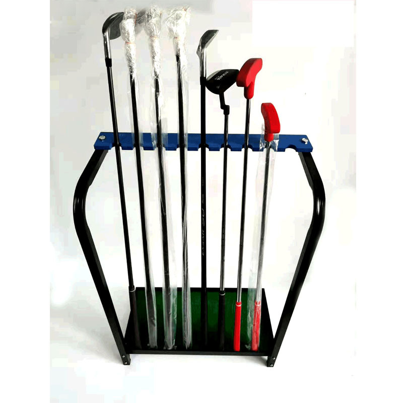 Giá đỡ gậy golf loại khung thép cài được 9 gậy chắc chắn GG022