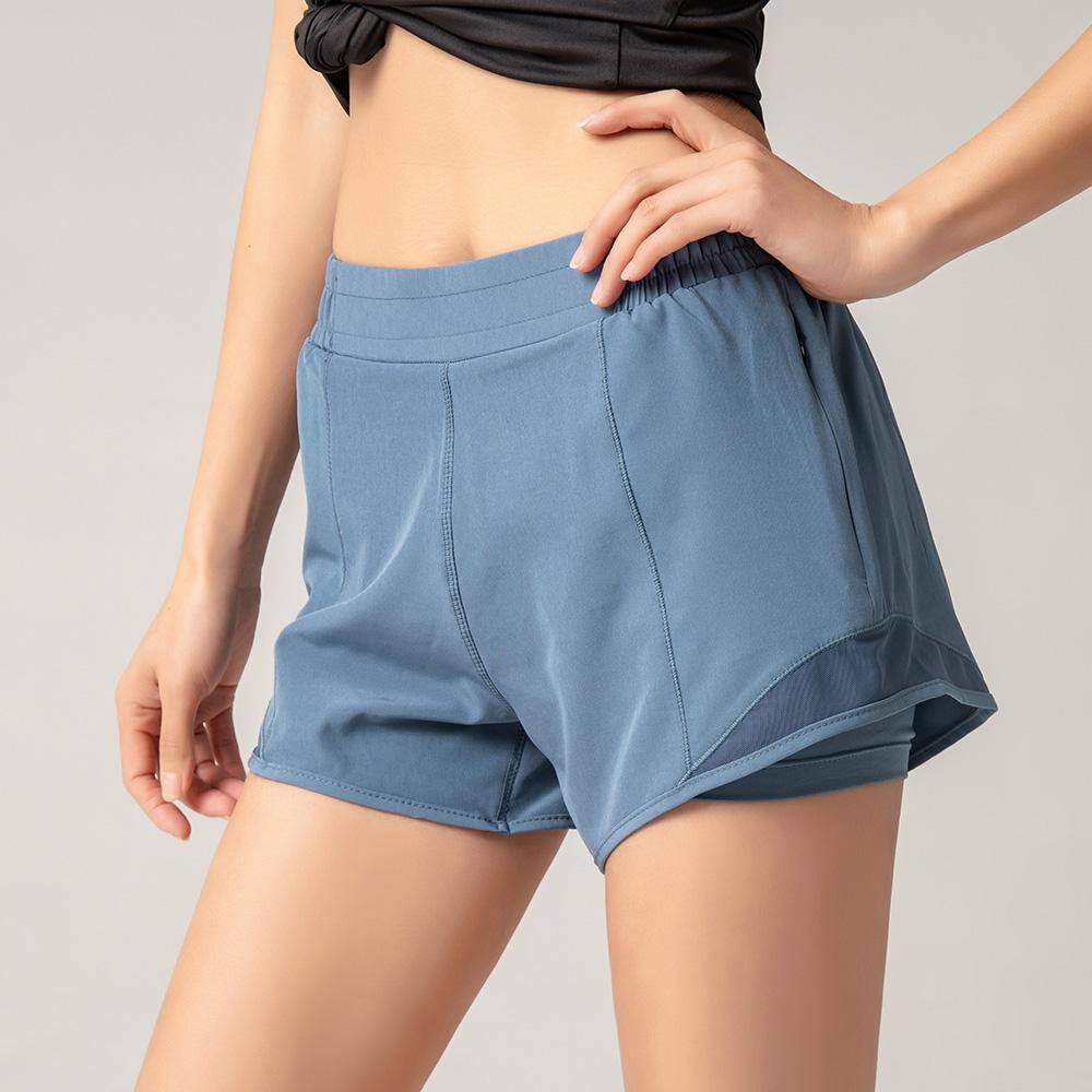 Quần đùi thể thao 2 in 1 có quần bảo hộ bên trong