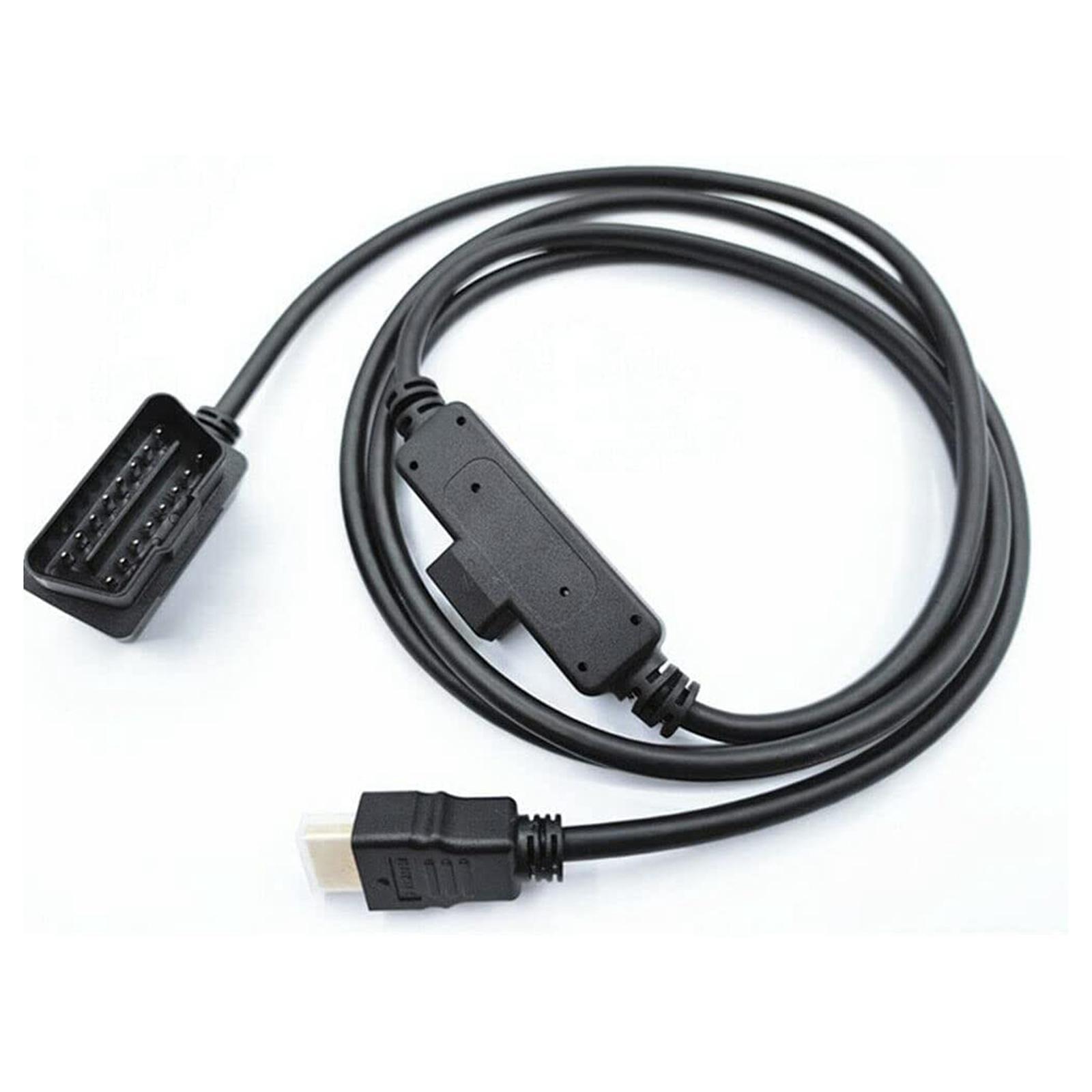 OBDII HDMI Cable H00008000 Adapter Cable for CS2 CTS2 CTS3 HDMI Plug
