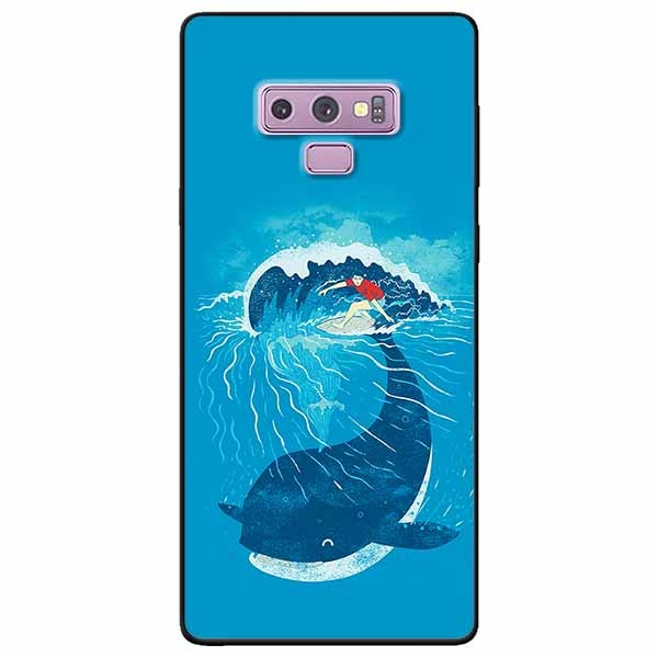 Hình ảnh Ốp lưng dành cho Samsung Note 9 mẫu Ván Cá Voi