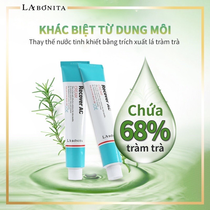 Kem giảm mụn dưỡng da phục hồi – LaBonita Recover AC Cream 50ml