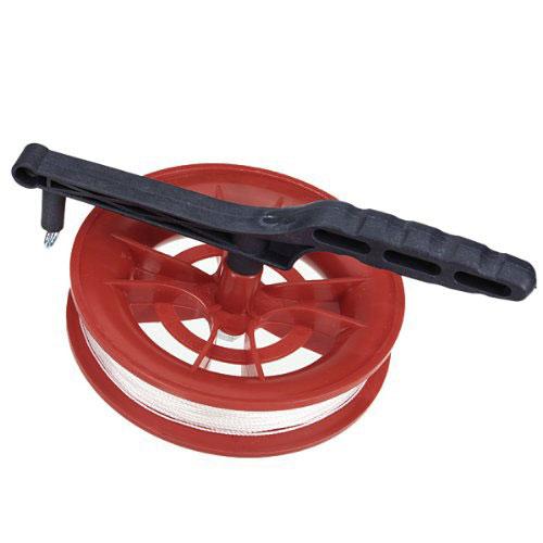 New Fire Wheel Kite Winder Tool Reel Handle with 100M Twisted String Line - Intl