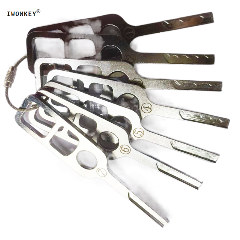 7pcs/lôHu66vìVolkswagenHu66Xe hơiCửaKhóaKhai mạcvớiThẳngXử lýTự độngThợ khóaCông cụ