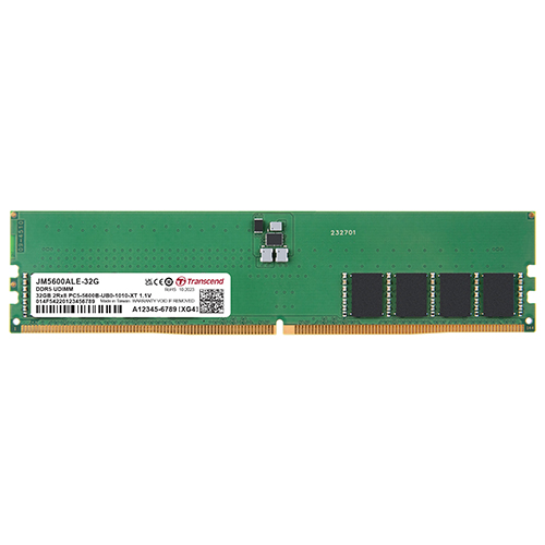 Bộ nhớ RAM PC Transcend 32GB JM DDR5 5600Mhz SO-DIMM CL46 1.1V – Hàng Chính Hãng