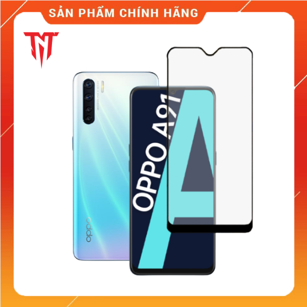 Bộ 2 Kính cường lực dùng cho điện thoại Oppo A 94 / A91 / A92 - hàng chính hãng