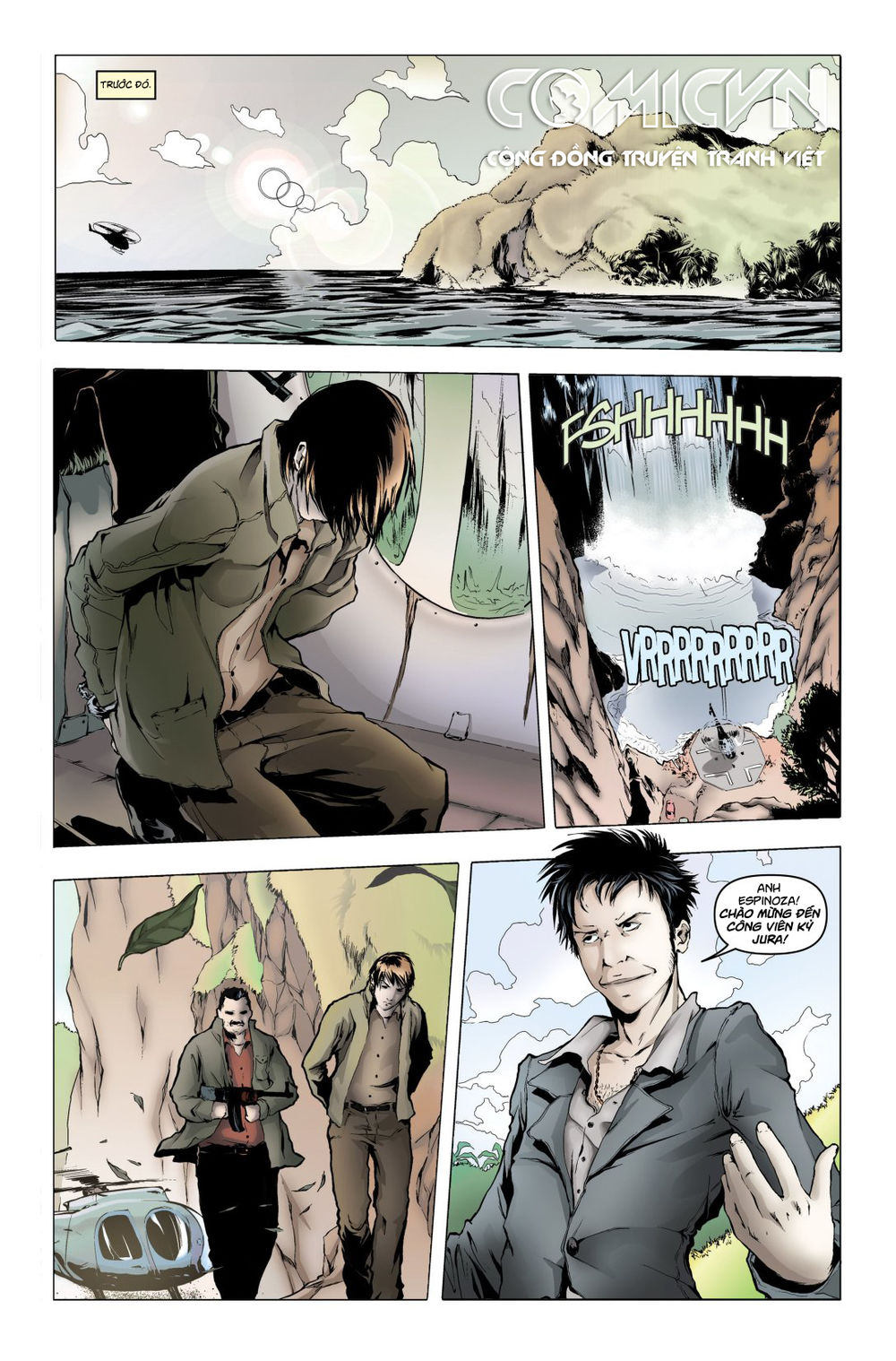 jurassic park - dangerous games | công viên kỷ jura - cuộc chơi hung hiểm chapter 1.1 7