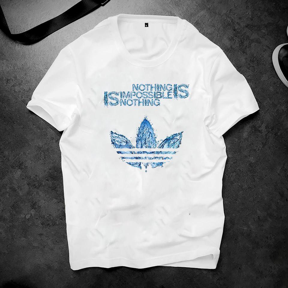 Áo thun unisex logo cách điệu đẹp rẻ 2019S558