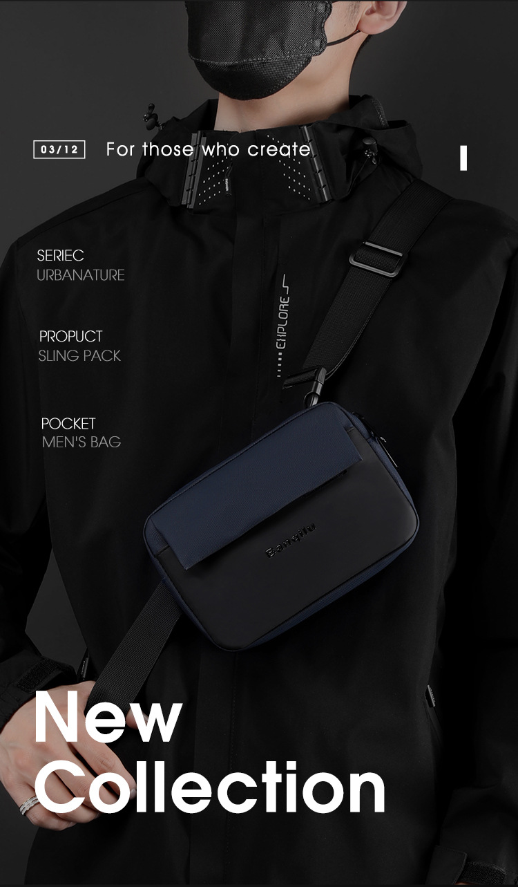 Túi đeo chéo nam phong cách mới - BEE GEE DCN9262