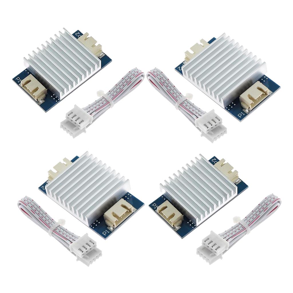 Blue -smoother Board Addon Module Heatsink Kit For 3D Pinter Motor Drivers