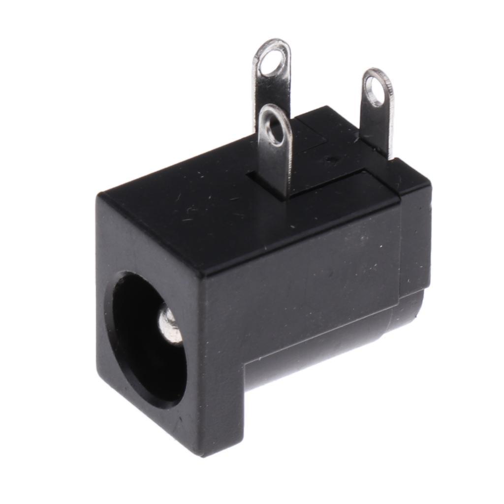 50x DC Socket  DC-005 Power Socket 5.5mm*2.5mm 3PIN PCB Mount Connector