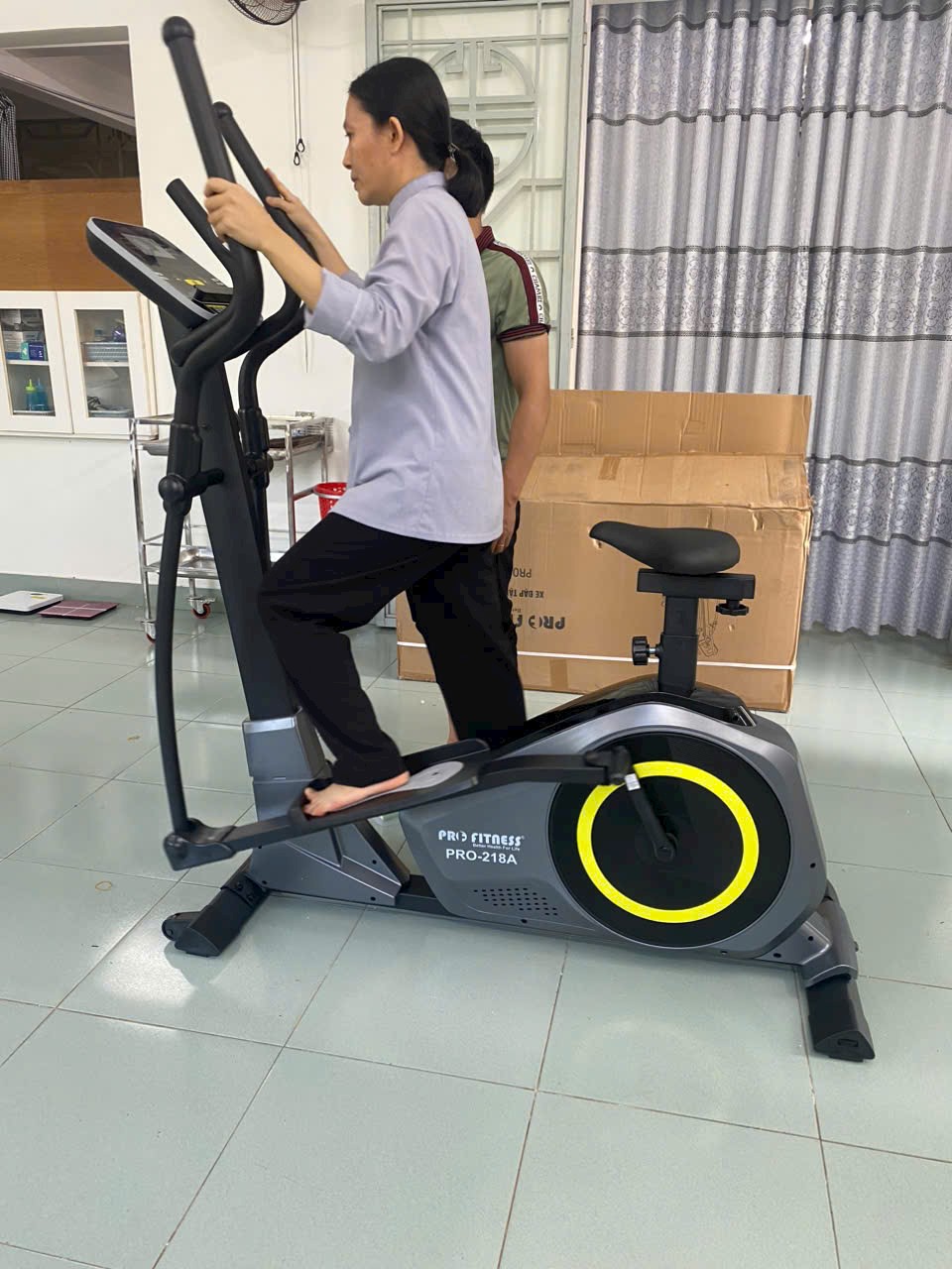 Xe đạp tập thể dục toàn thân Profitness PRO-218A