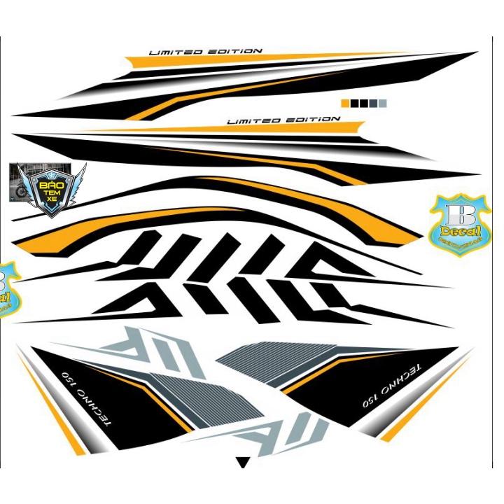 Tem rời dán xe vario 150 in decal trong dán xe trắng hoặc bạc - Bi Decal