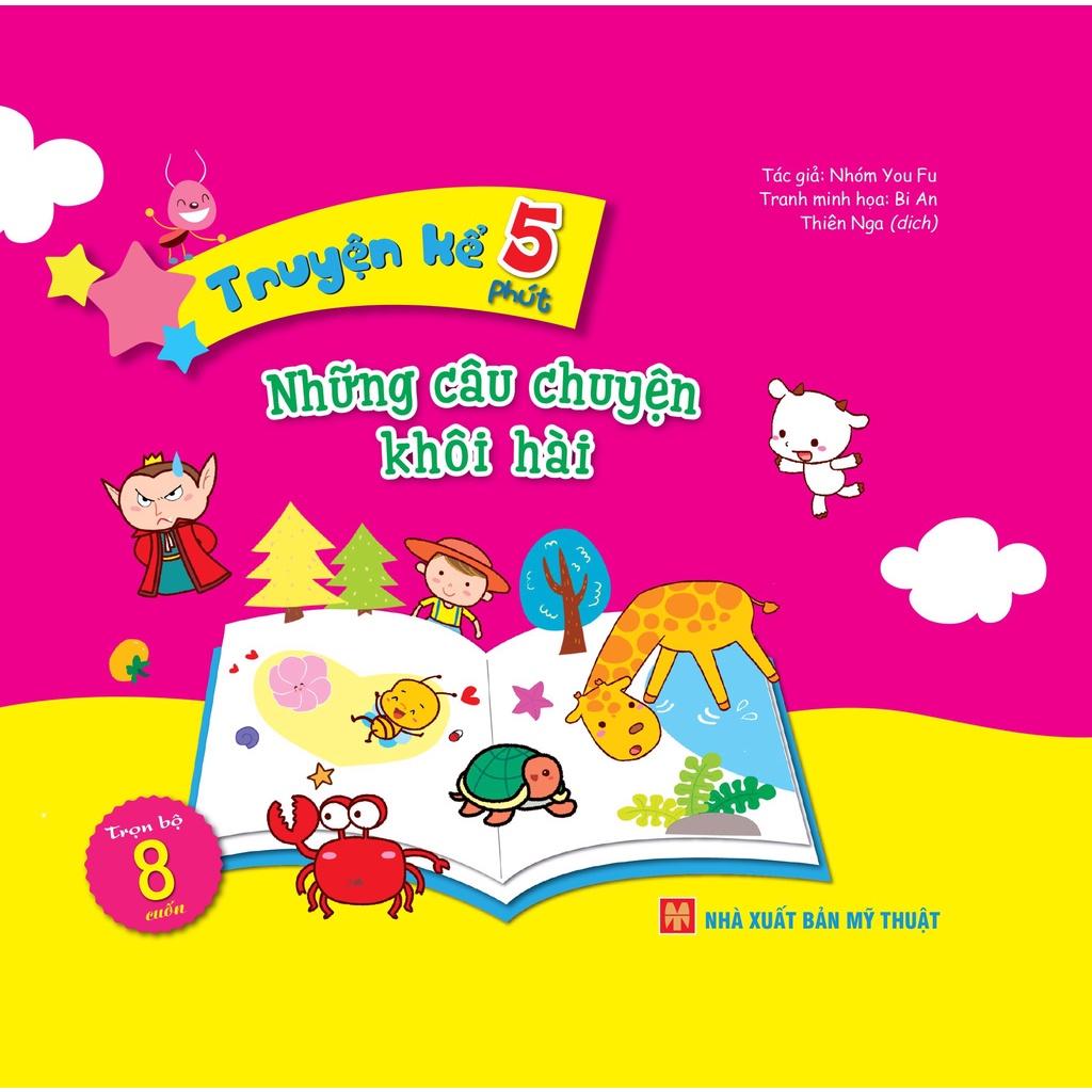 Sách: Combo Truyện Kể 5 Phút - Trọnbộ 8 Cuốn - TSTN