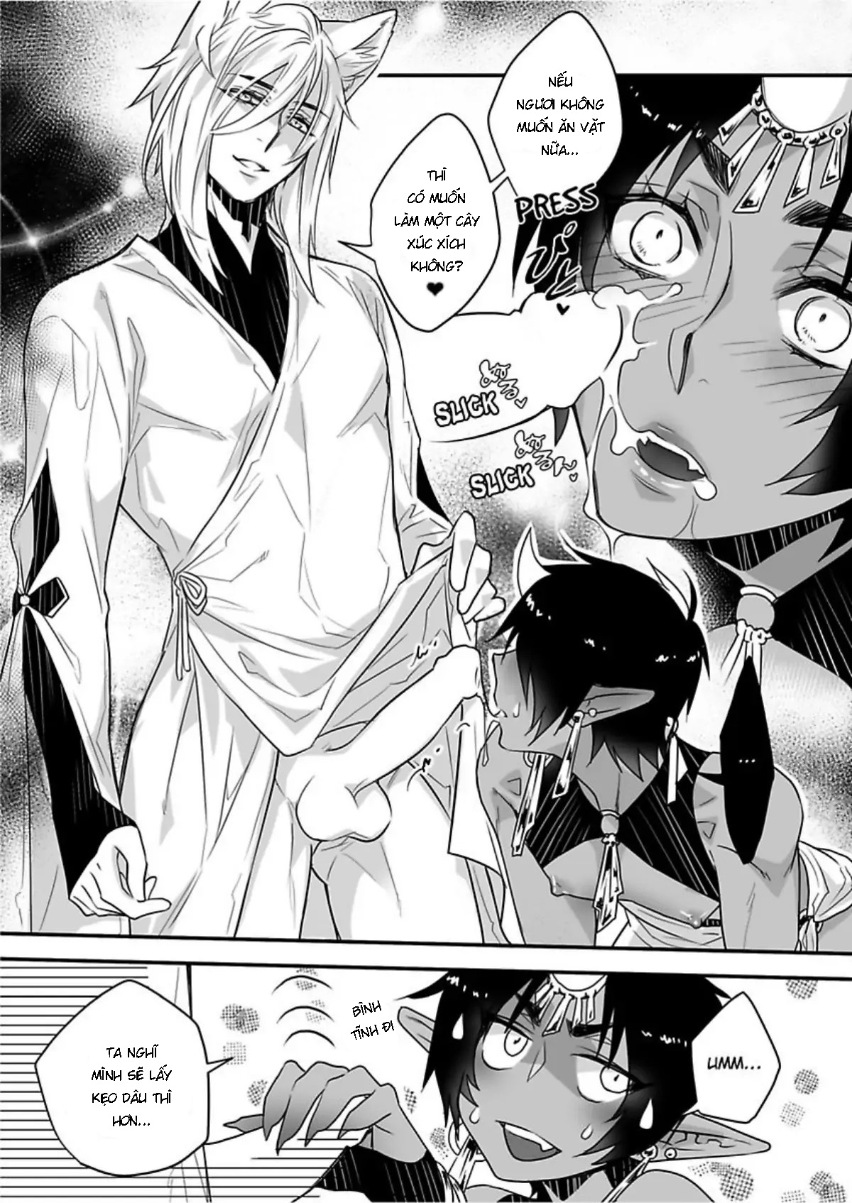 yêu quái nghịch ngợm phải phạt kiểu doggy chapter 0 18