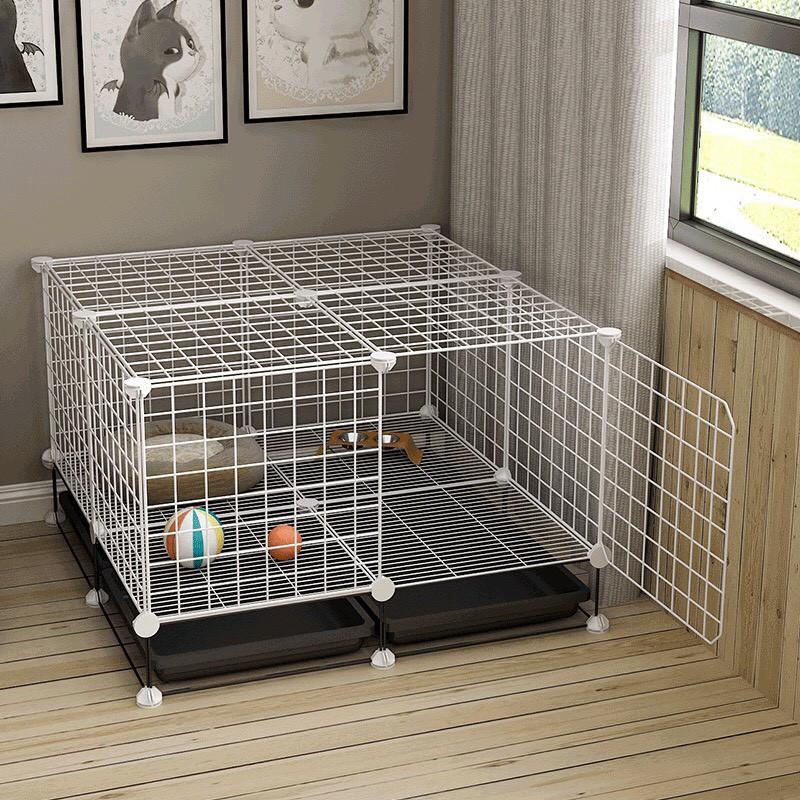 Tấm ghép chuồng quây cho thú cưng chó mèo - Tặng Kèm Chốt