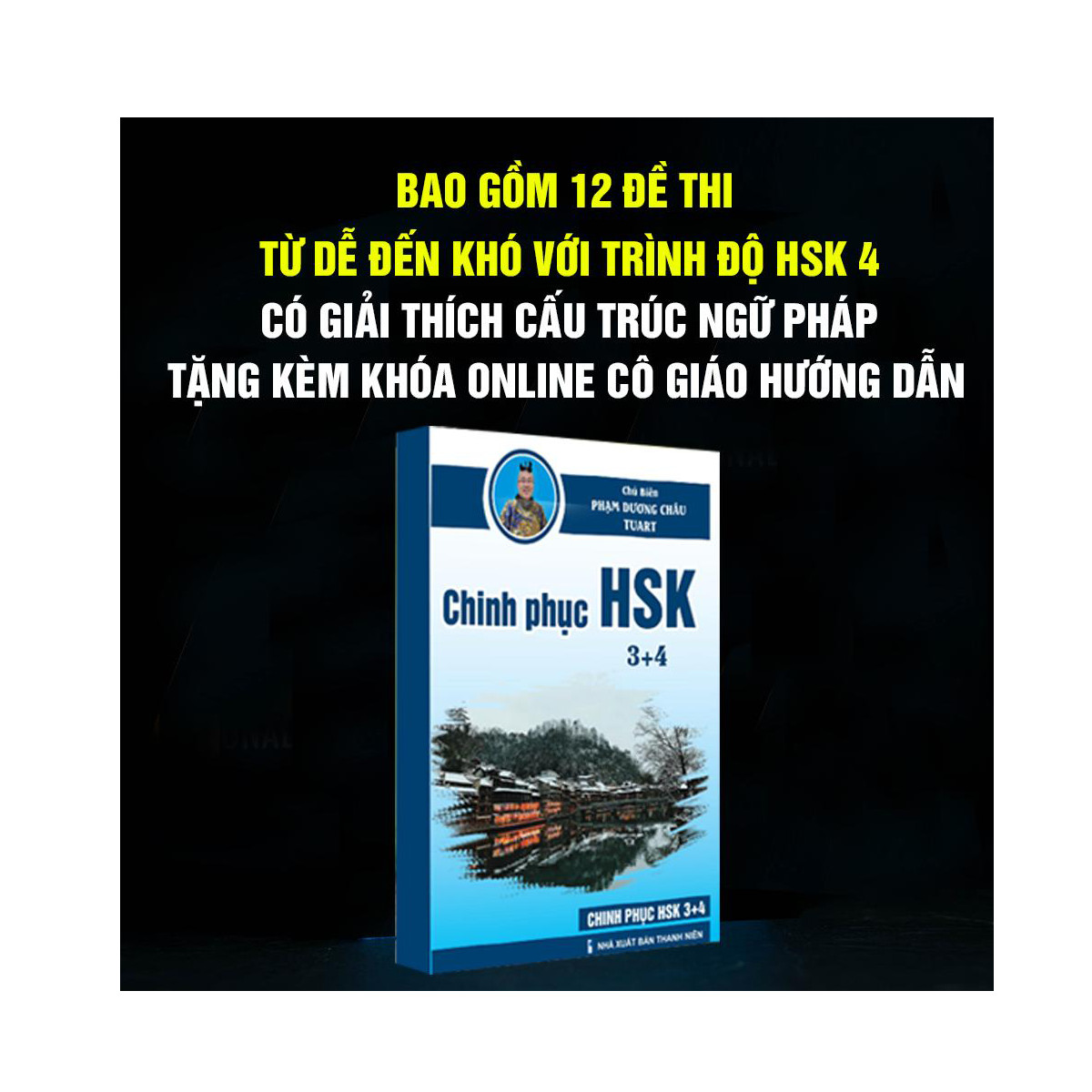 Sách Combo 3 Cuốn Chinh Phục Luyện Thi HSK Siêu Nhanh - Bí Kíp Tự Học Đỗ HSK - Luyện Thi HSK 12345 - Kèm File Audio Chuẩn Giọng Bản Xứ Và Khóa Học Online Có Giáo Viên Hướng Dẫn