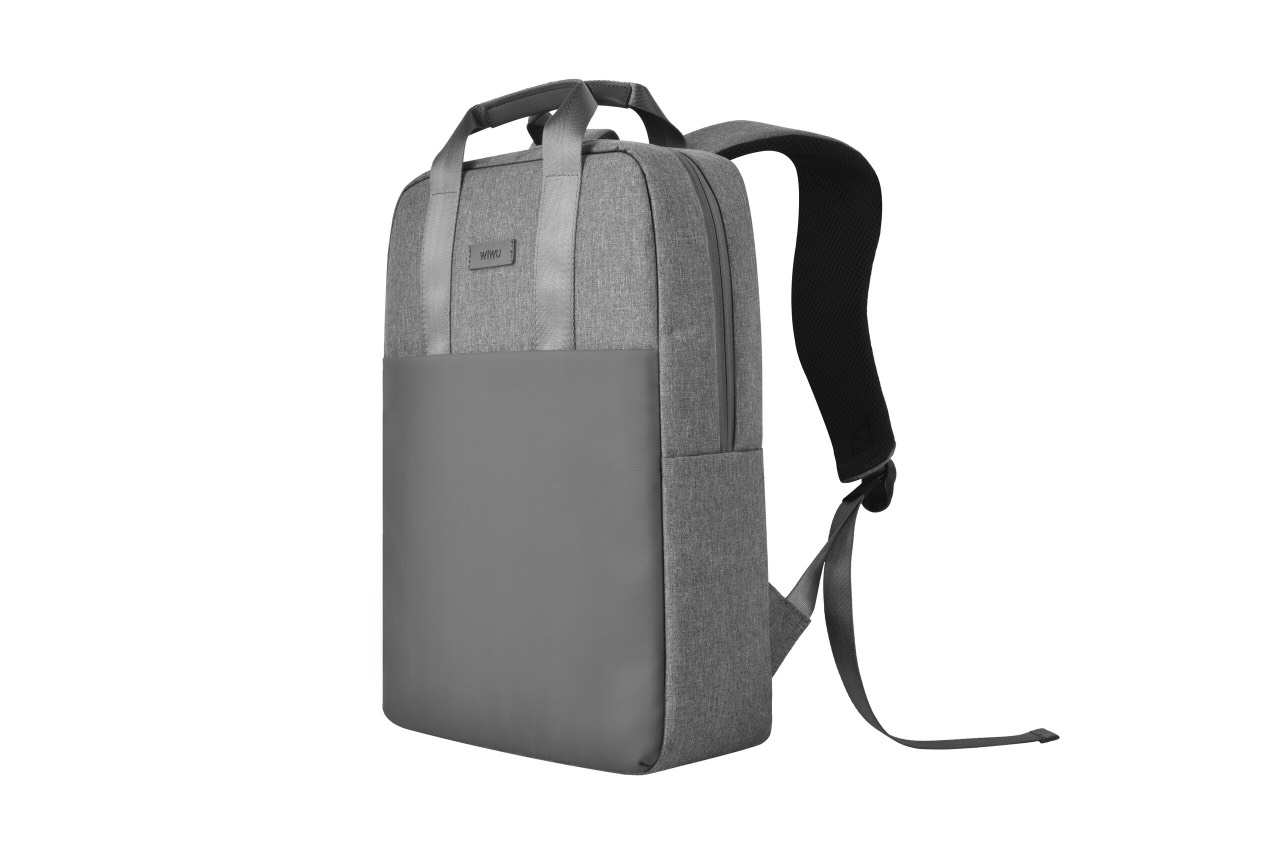 Balo chống thấm nước Wiwu Minimalist Backpack 15.6 inch làm bằng vât liệu chịu nước Polyester, có ngăn để máy tính riêng - Hàng chính hãng