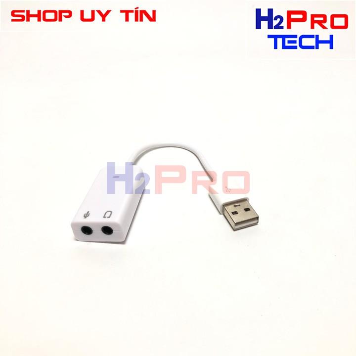 Card USB chuyển đổi âm thanh sang jack 3.5mm hay USB SOUND CARD ÂM THANH 7.1