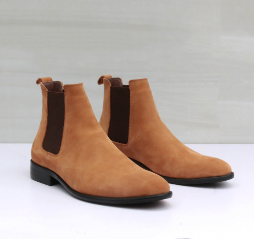 Boots da lộn đen CB AG1L