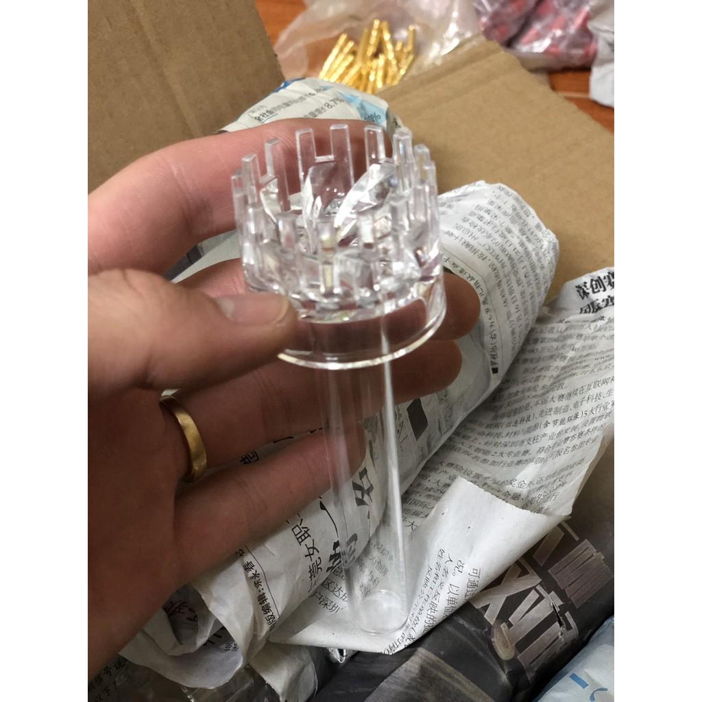 Đầu lọc váng xoay cho In out thủy tinh Inox P12 và F16 - Lọc váng Acrylic siêu đẹp