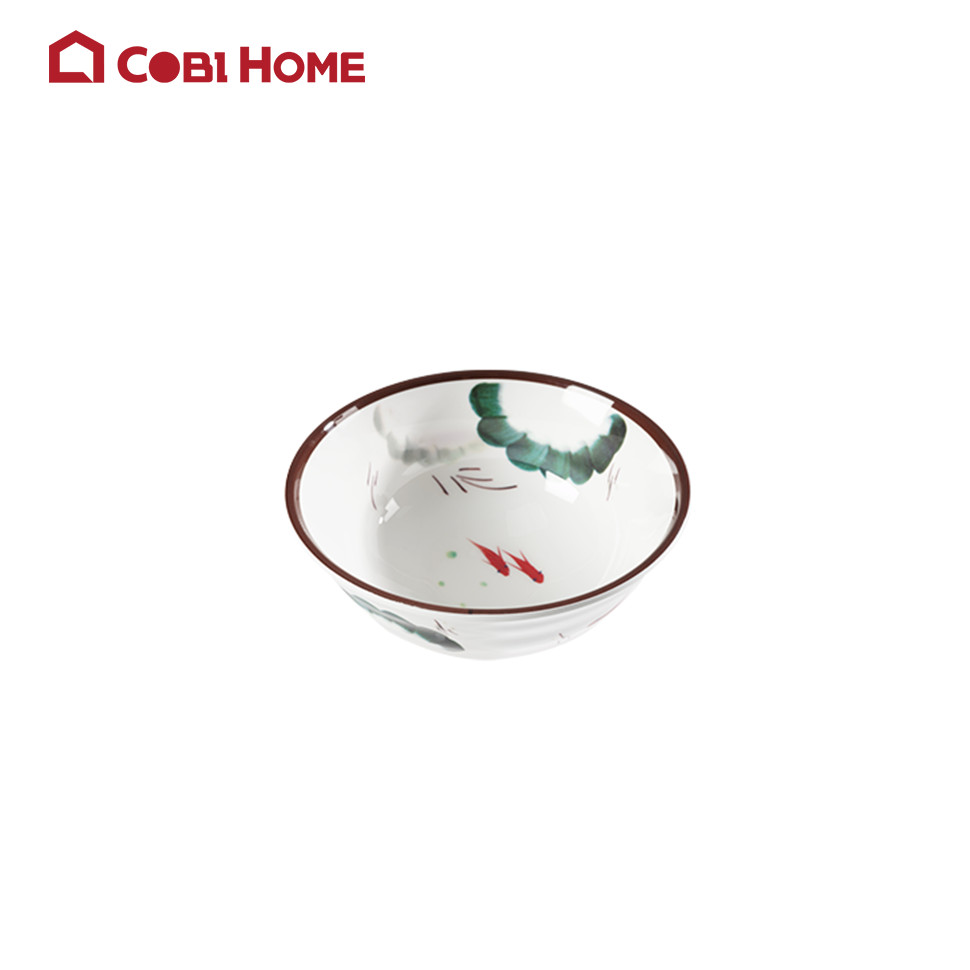 Tô canh, bát canh hình họa tiết bằng melamine cao cấp