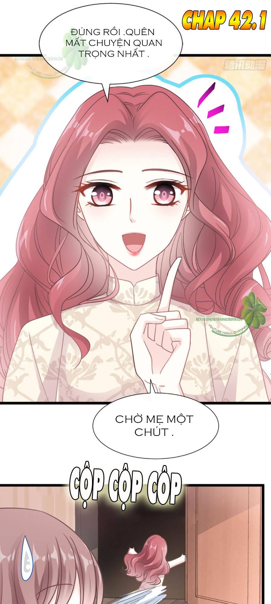 bá đạo tổng tài nhẹ nhàng yêu chapter 42.1 2