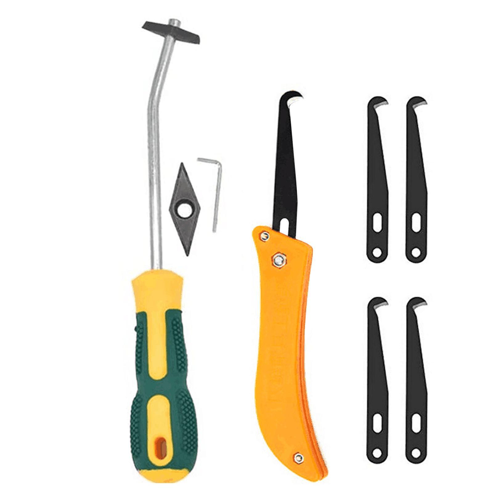 8 Pieces Grout Removal Tool Remove Grout or Cleaning for Seams and Corner