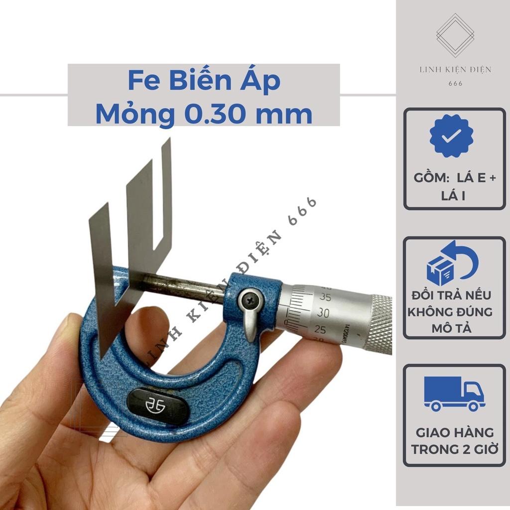 Phe Biến Áp (Lá Mỏng 0.30 mm) Fe Quấn Đổi Nguồn Biến Áp Kích Cơ Phe Kích Cá