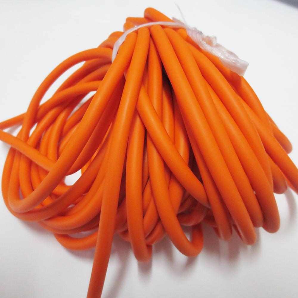 10M Kích Thước Đóng Gói 3060 Cao Su Tự Nhiên Ống Cao Su Kéo Dây Cao Su Ống Tourniquet Dây Thun Dây Color: 2050 orange