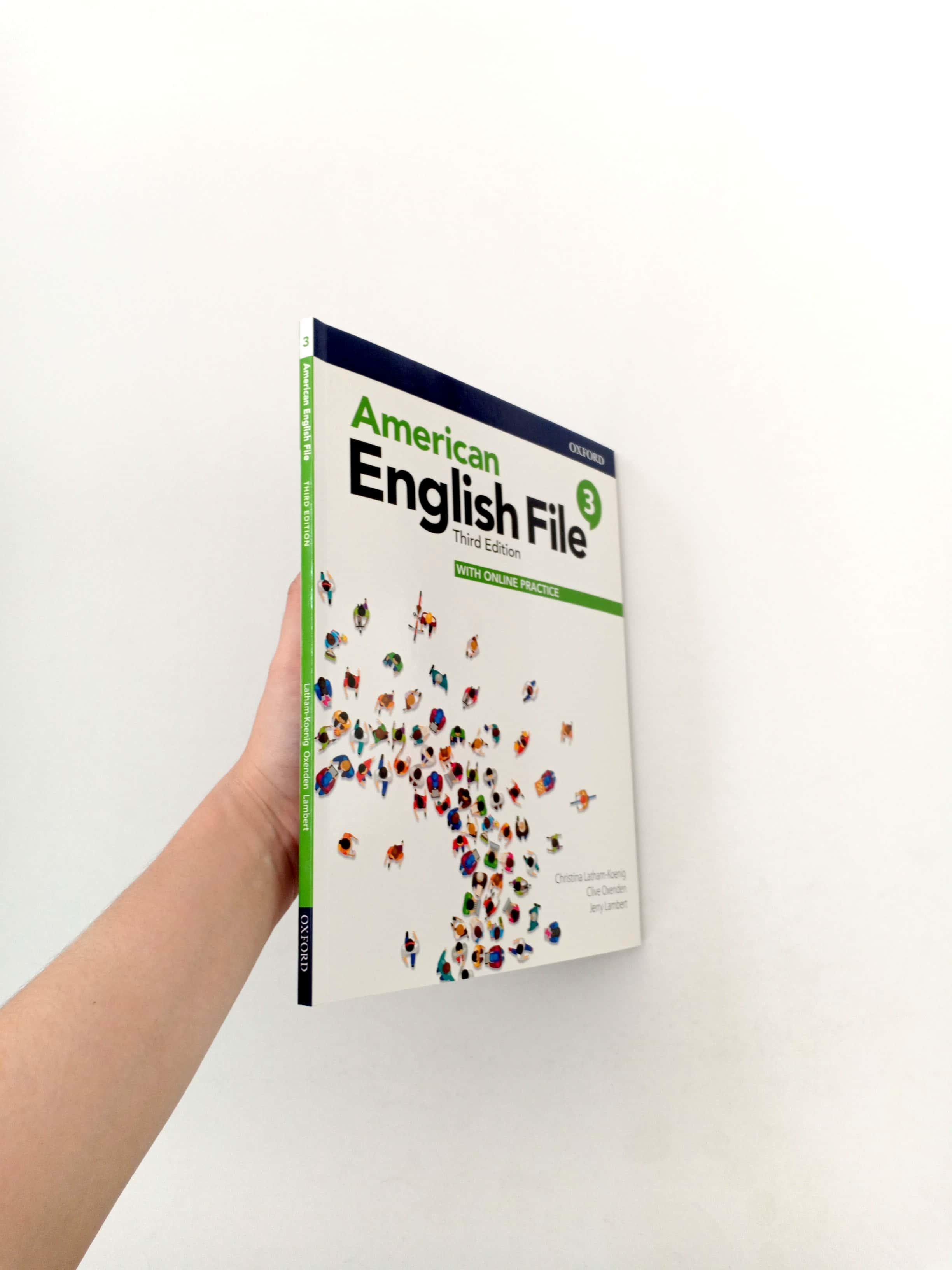 American English File: Level 3: Students Book With Online Practice - 3rd Edition