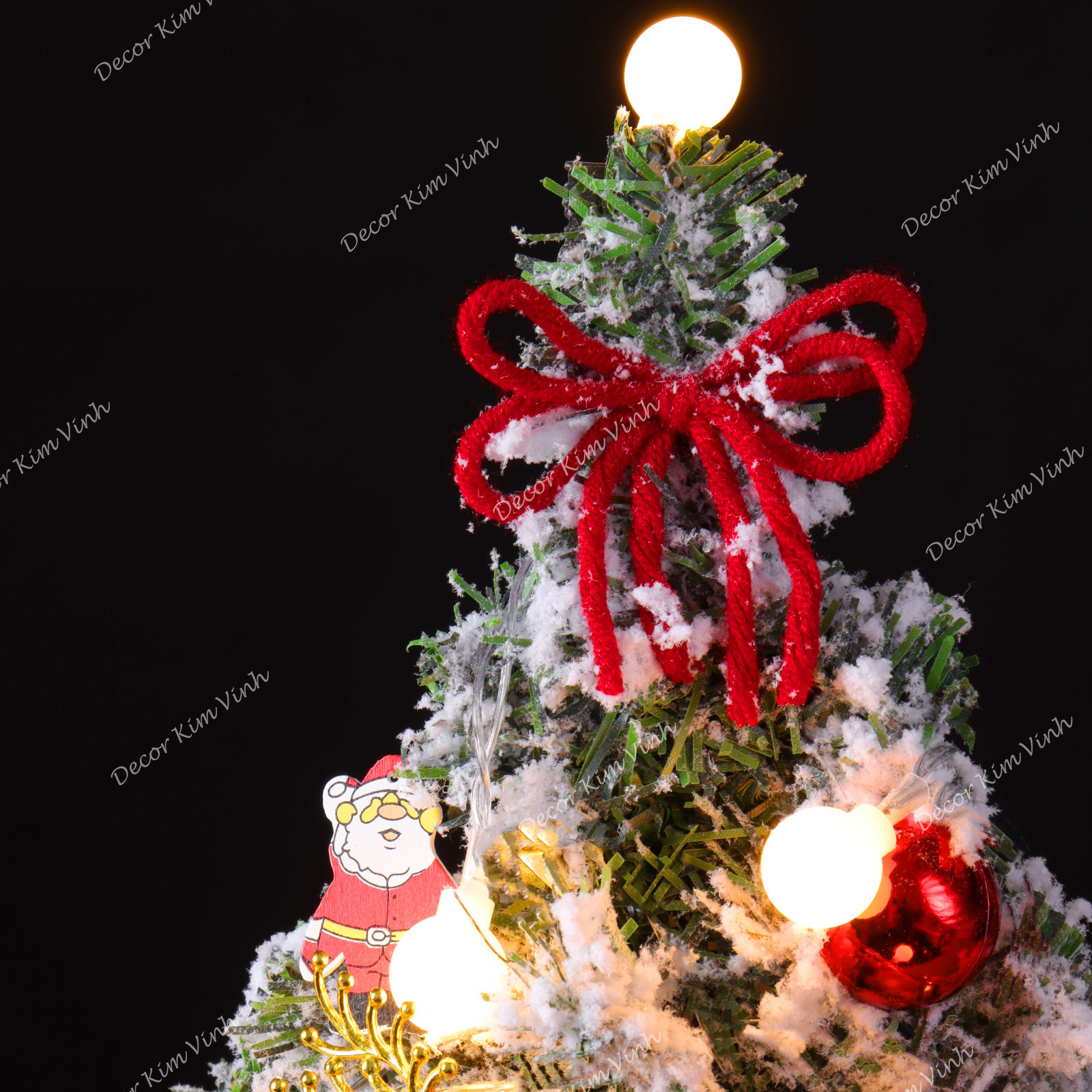 Cây Thông Hàn Quốc THQ01 30cm Trang Trí Giáng Sinh