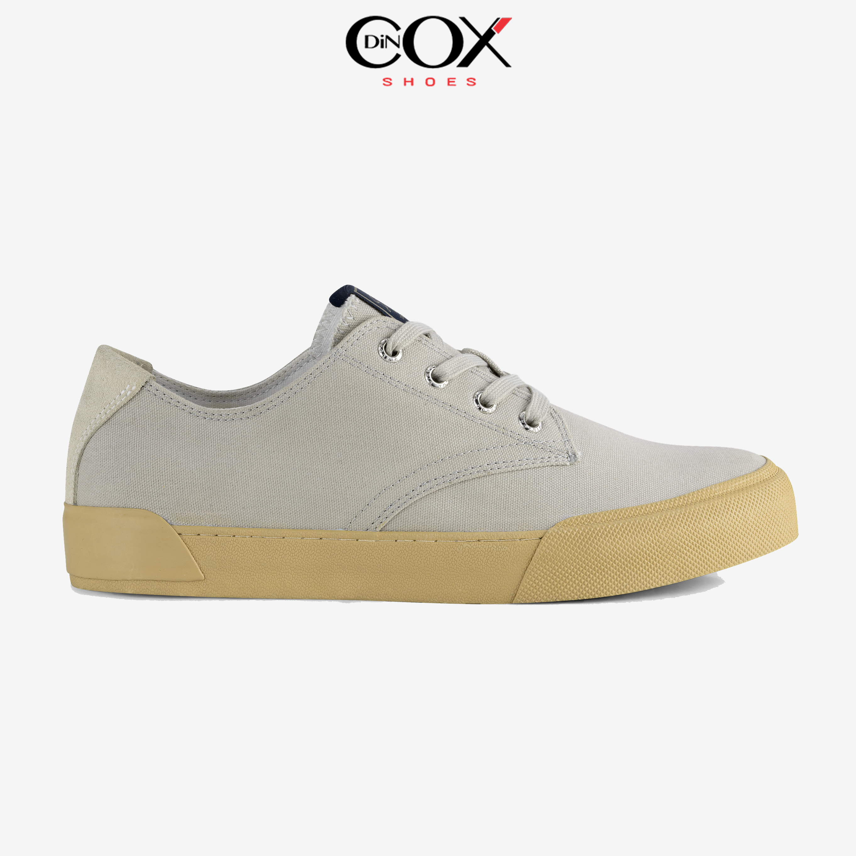 Giày Sneaker Vải Canvas Nam E22 Fog London Thanh Lịch Dincox