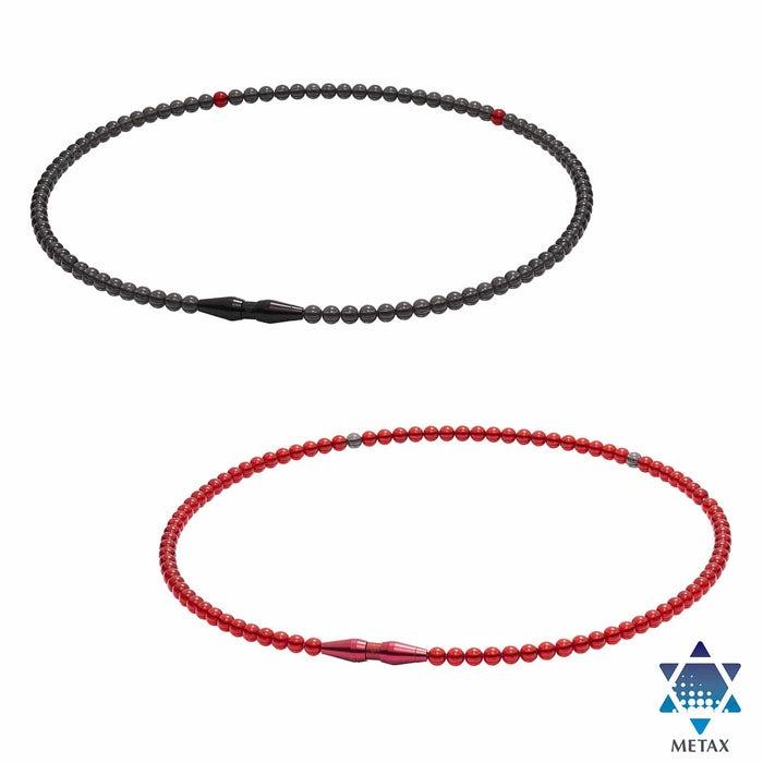 Vòng cổ Phiten Rakuwa extreme necklace crystal touch TG798052/TG798053/TG798152/TG798252/TG798253 - Vàng