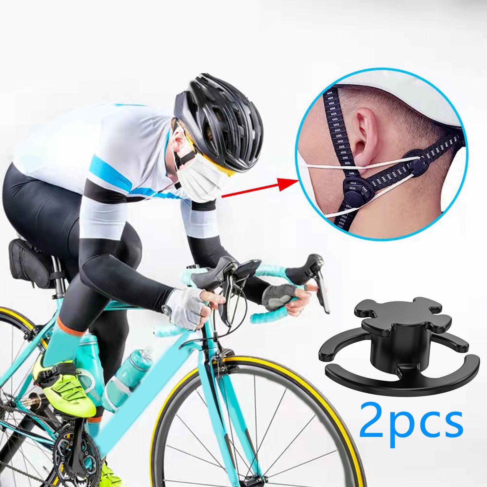 4x Ski Helmet Mask Holder Clip Masque Bracket for Snowboarding Snow Sports Outdoor Skiing